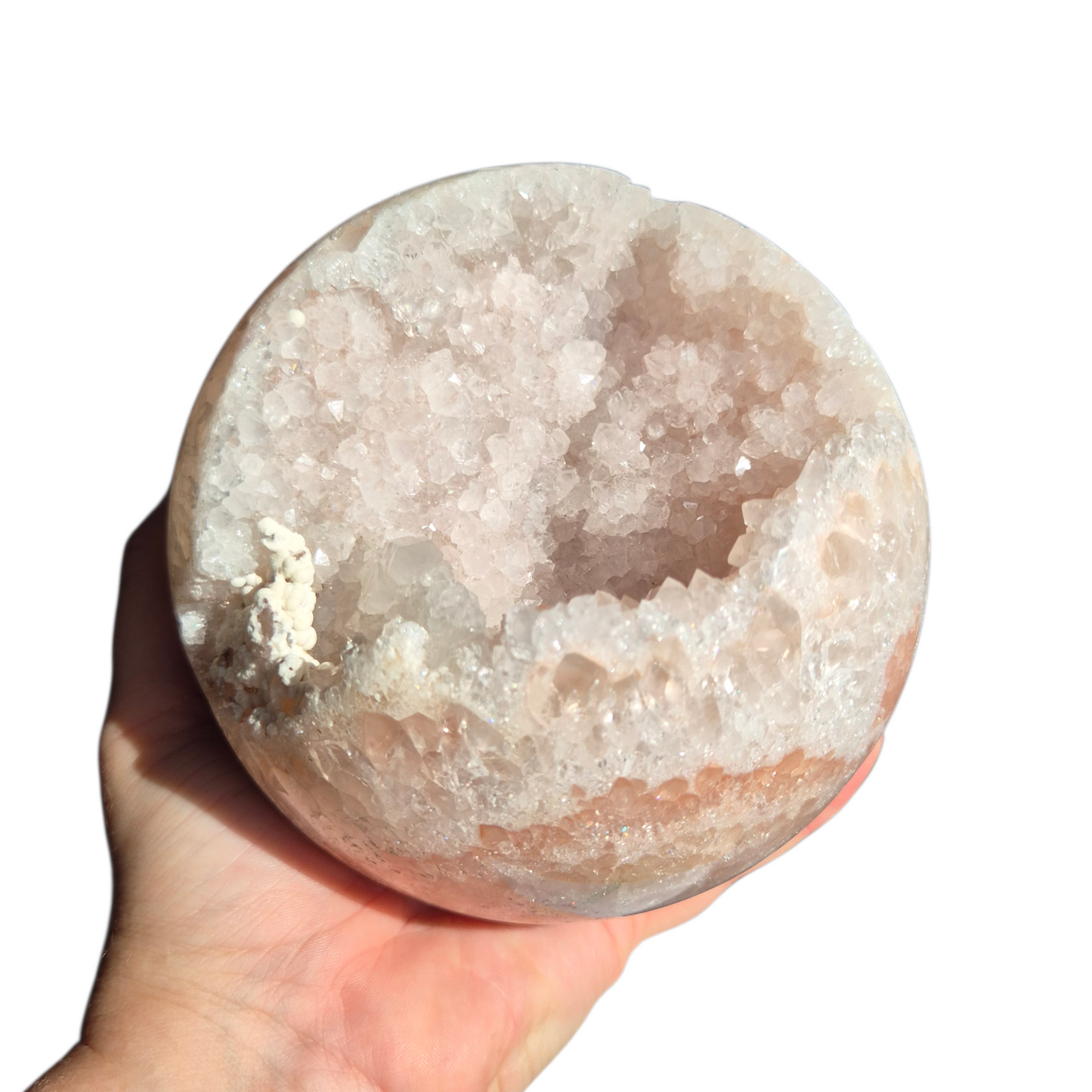 Crystals - Pink Amethyst Sphere