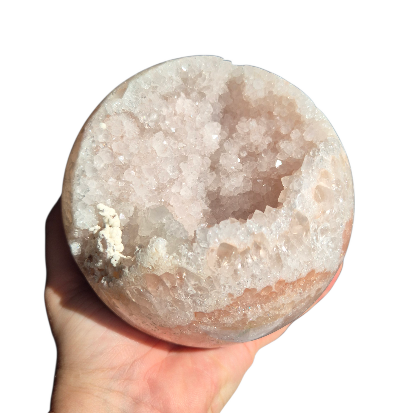 Crystals - Pink Amethyst Sphere