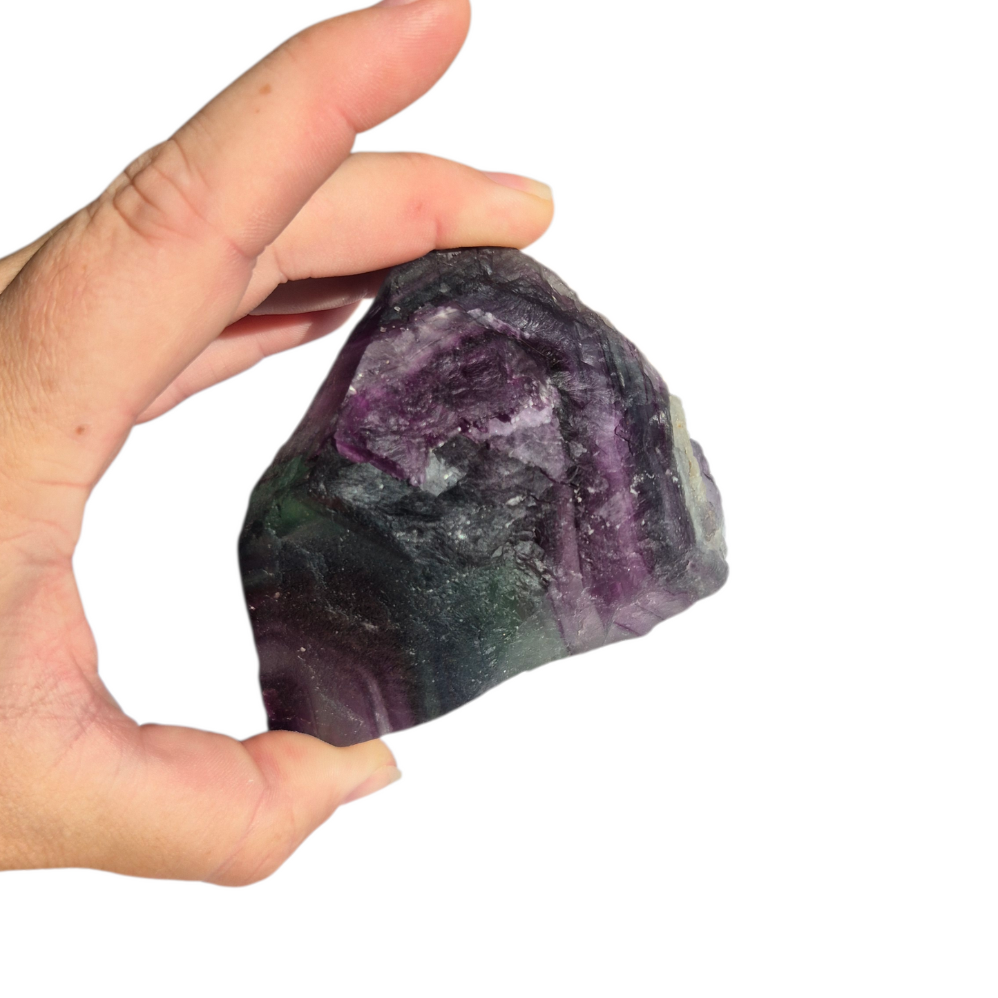 Crystals - Rainbow Fluorite Natural Stone