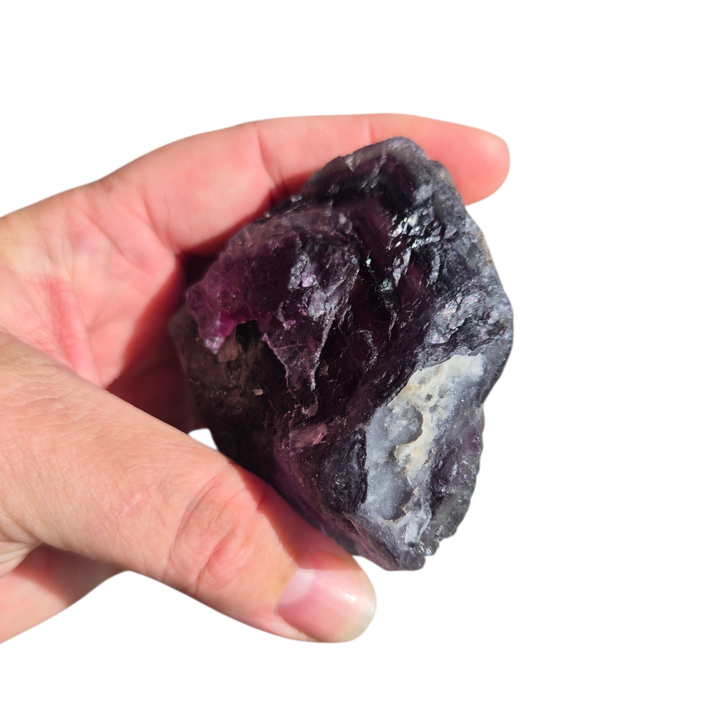 Crystals - Rainbow Fluorite Natural Stone