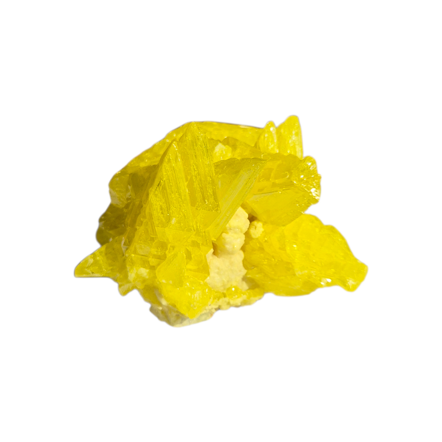 Crystals - Sulphur Cluster (Lab Grown)