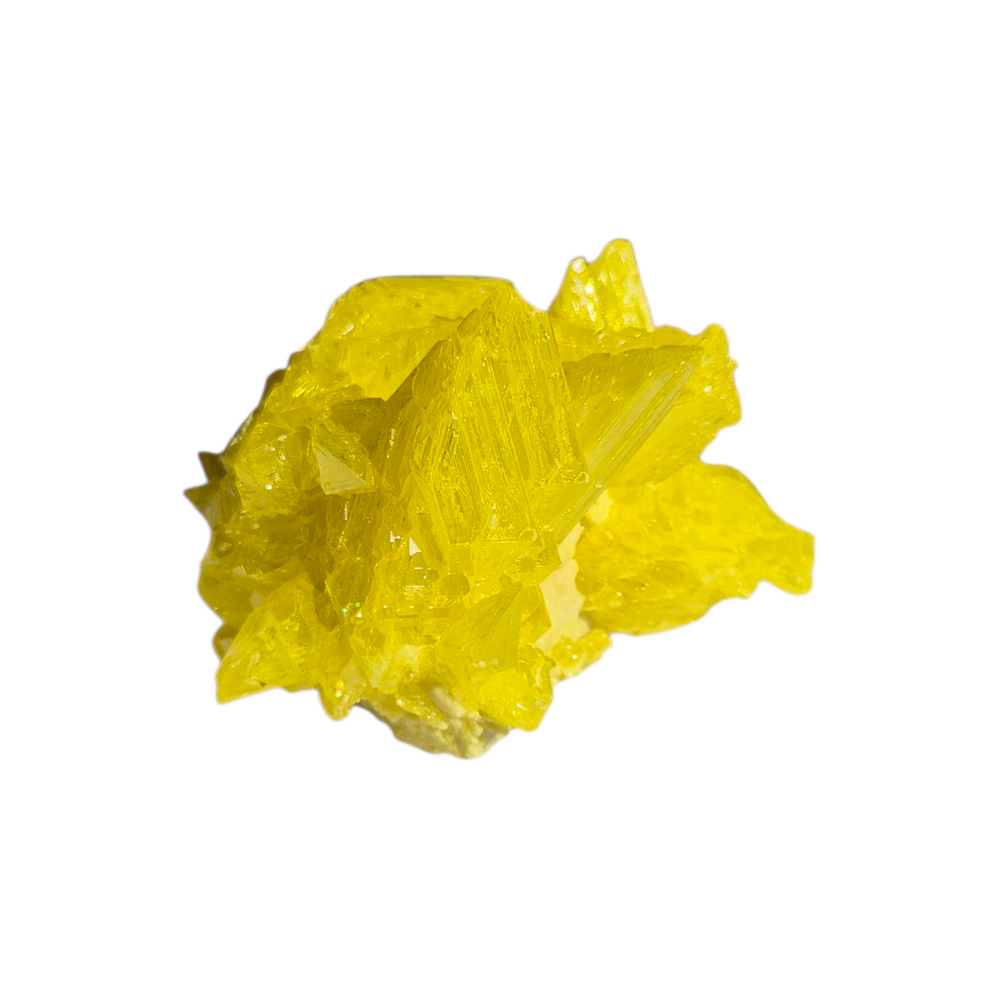 Crystals - Sulphur Cluster (Lab Grown)
