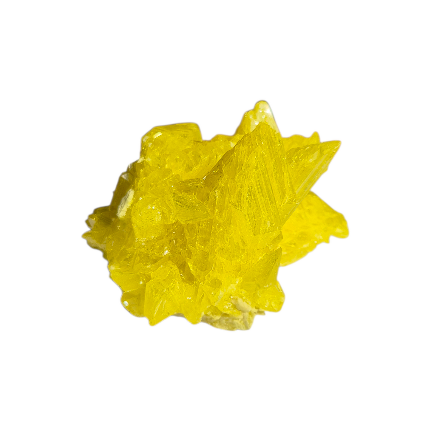 Crystals - Sulphur Cluster (Lab Grown)