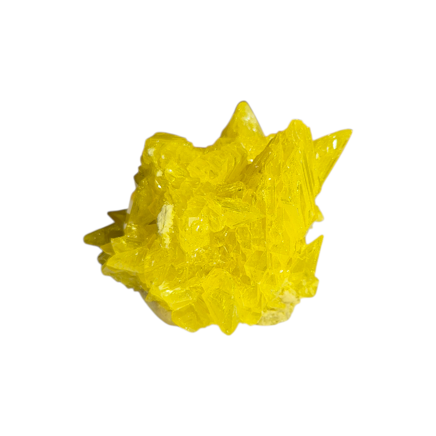 Crystals - Sulphur Cluster (Lab Grown)