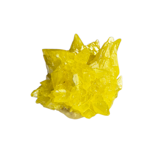 Crystals - Sulphur Cluster (Lab Grown)