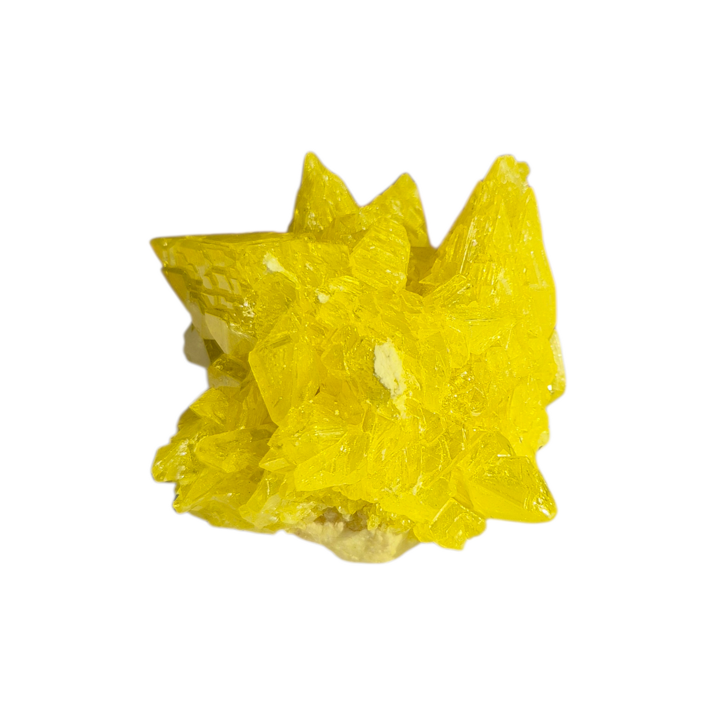 Crystals - Sulphur Cluster (Lab Grown)