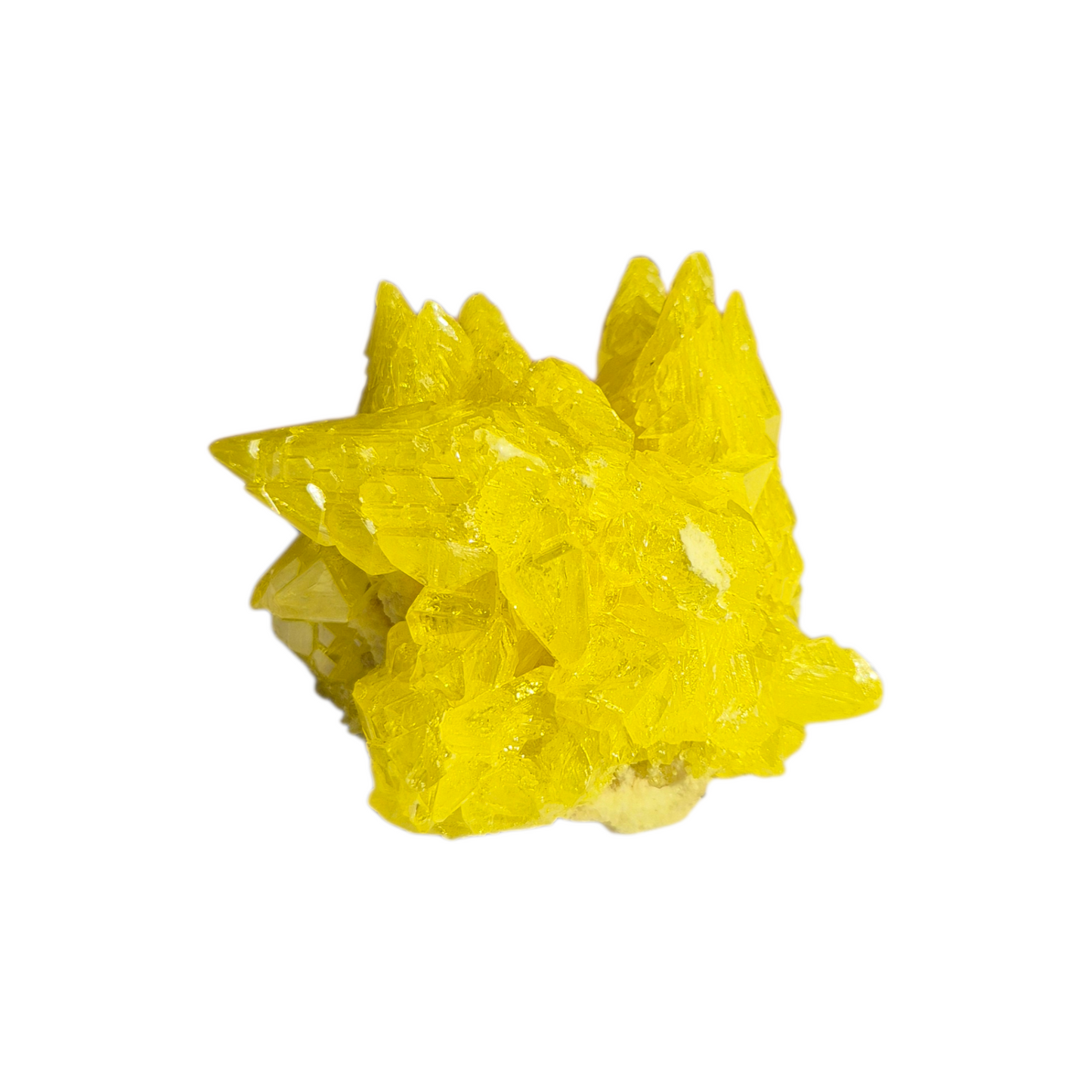 Crystals - Sulphur Cluster (Lab Grown)