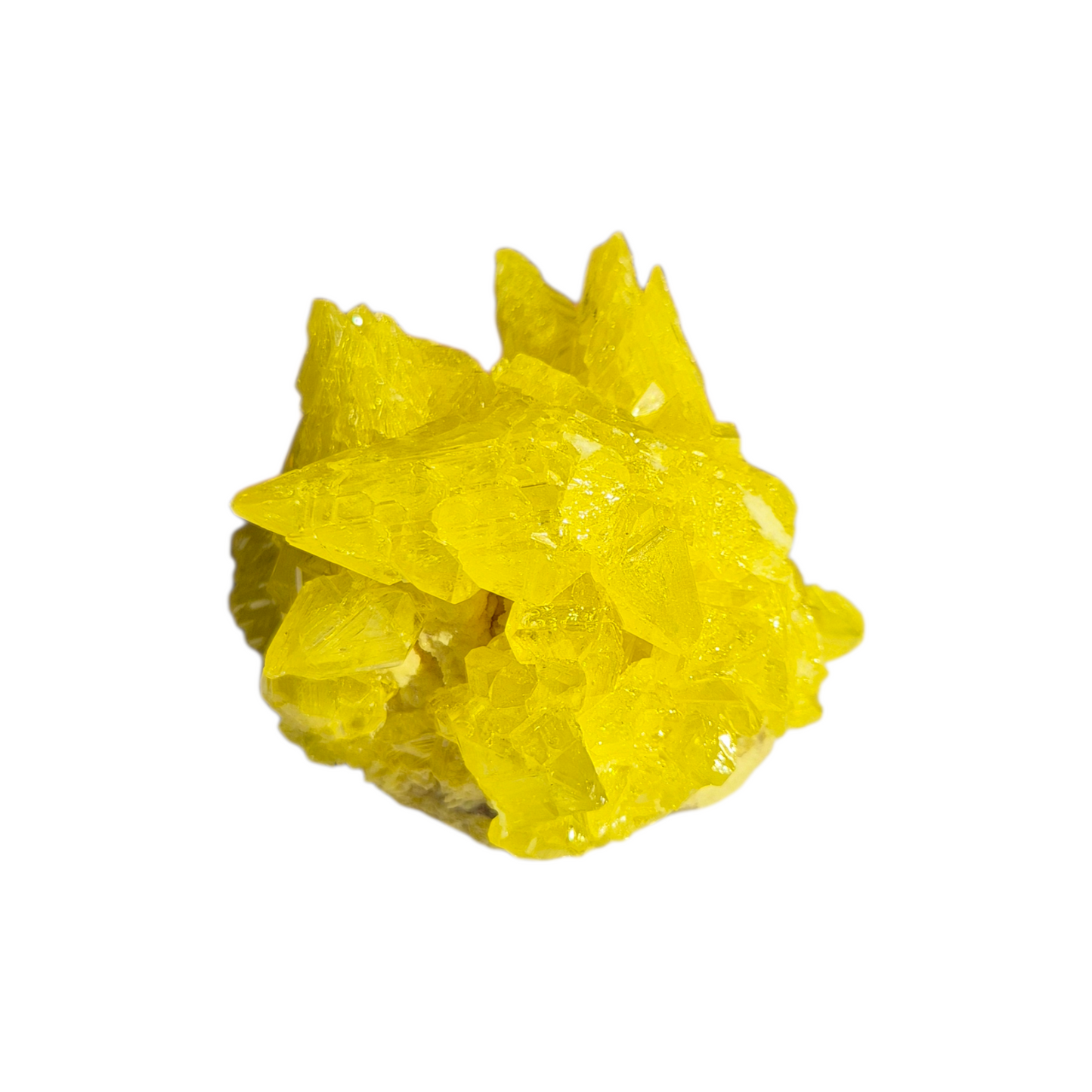 Crystals - Sulphur Cluster (Lab Grown)
