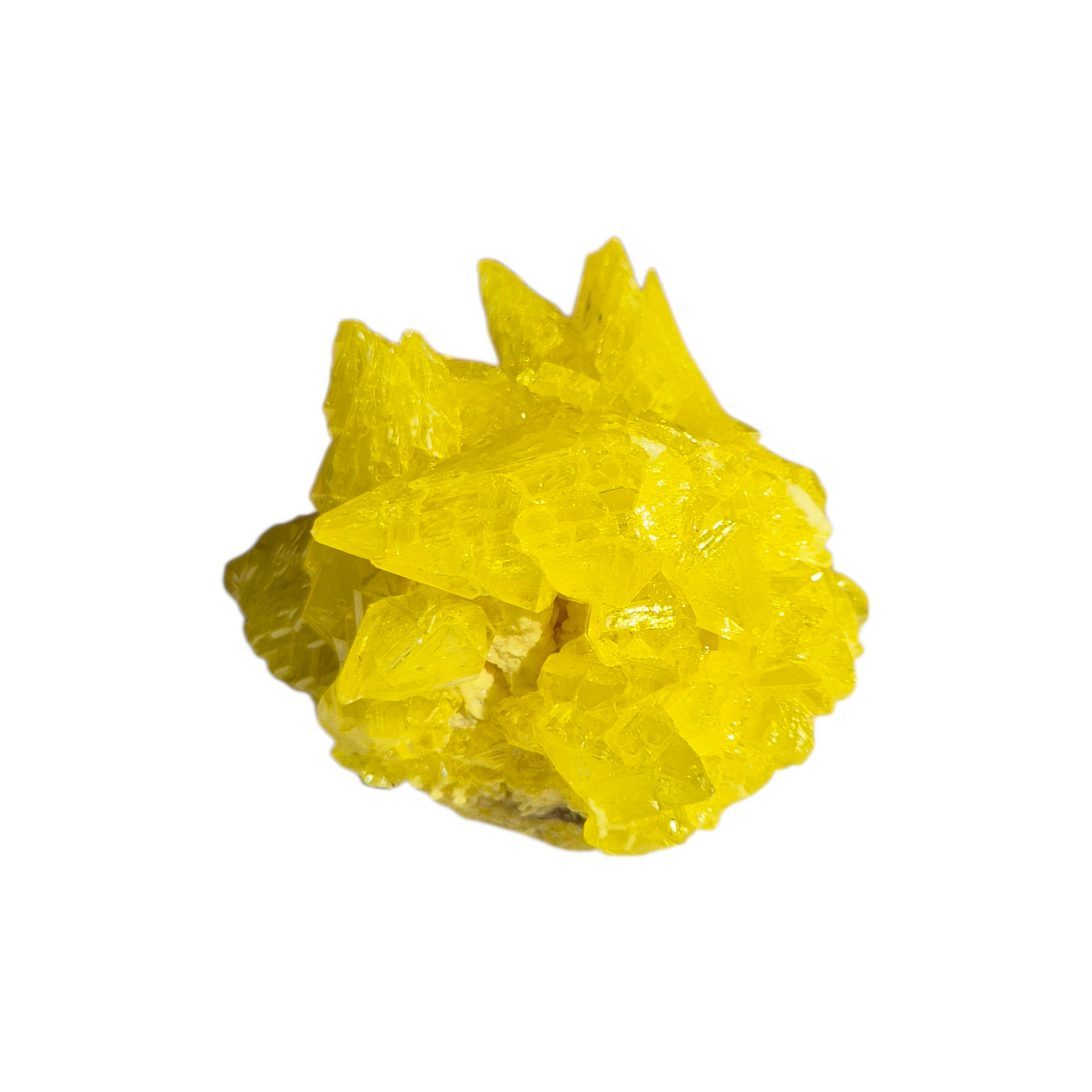 Crystals - Sulphur Cluster (Lab Grown)