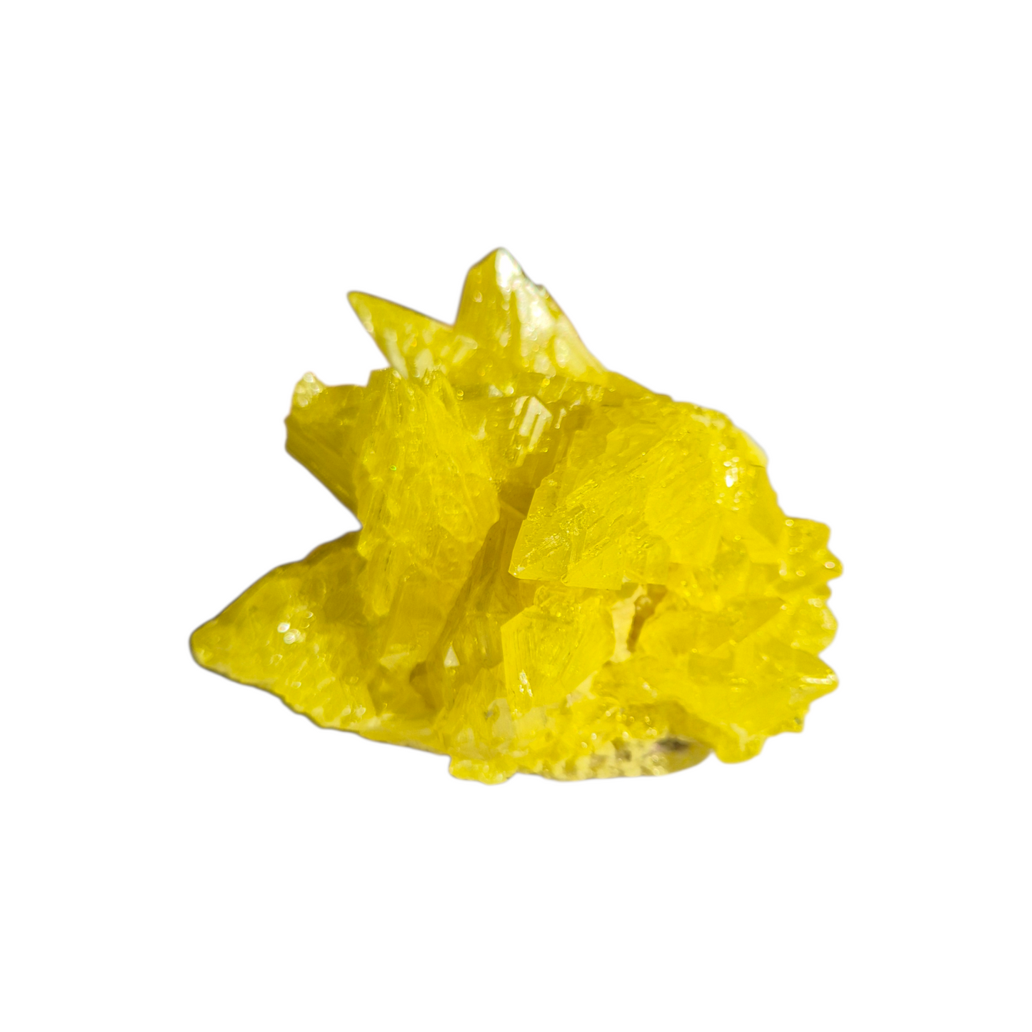 Crystals - Sulphur Cluster (Lab Grown)