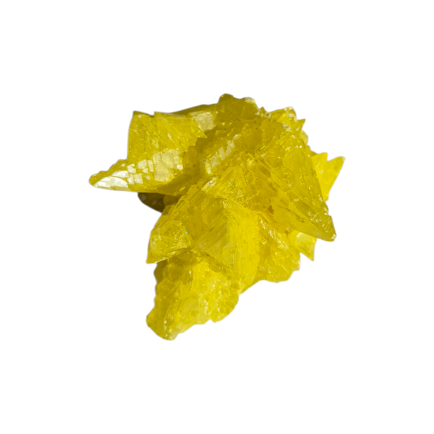 Crystals - Sulphur Cluster (Lab Grown)