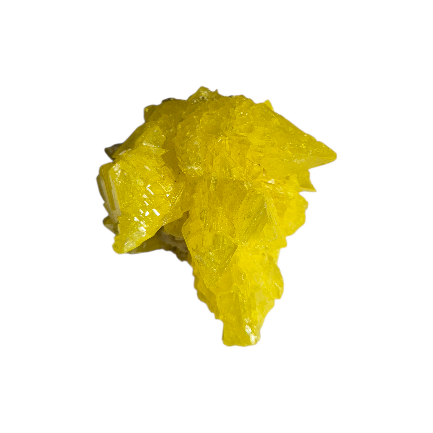 Crystals - Sulphur Cluster (Lab Grown)