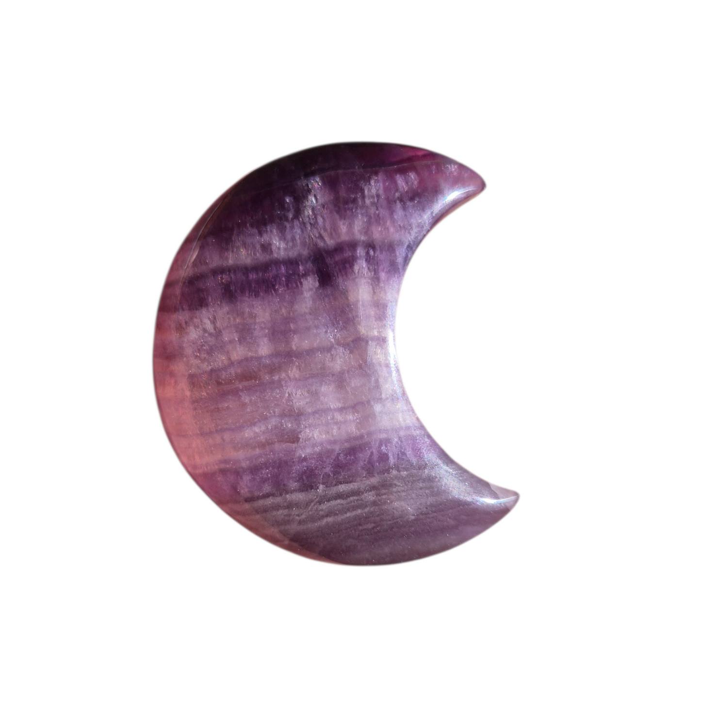 Crystals - Rainbow Fluorite Moon