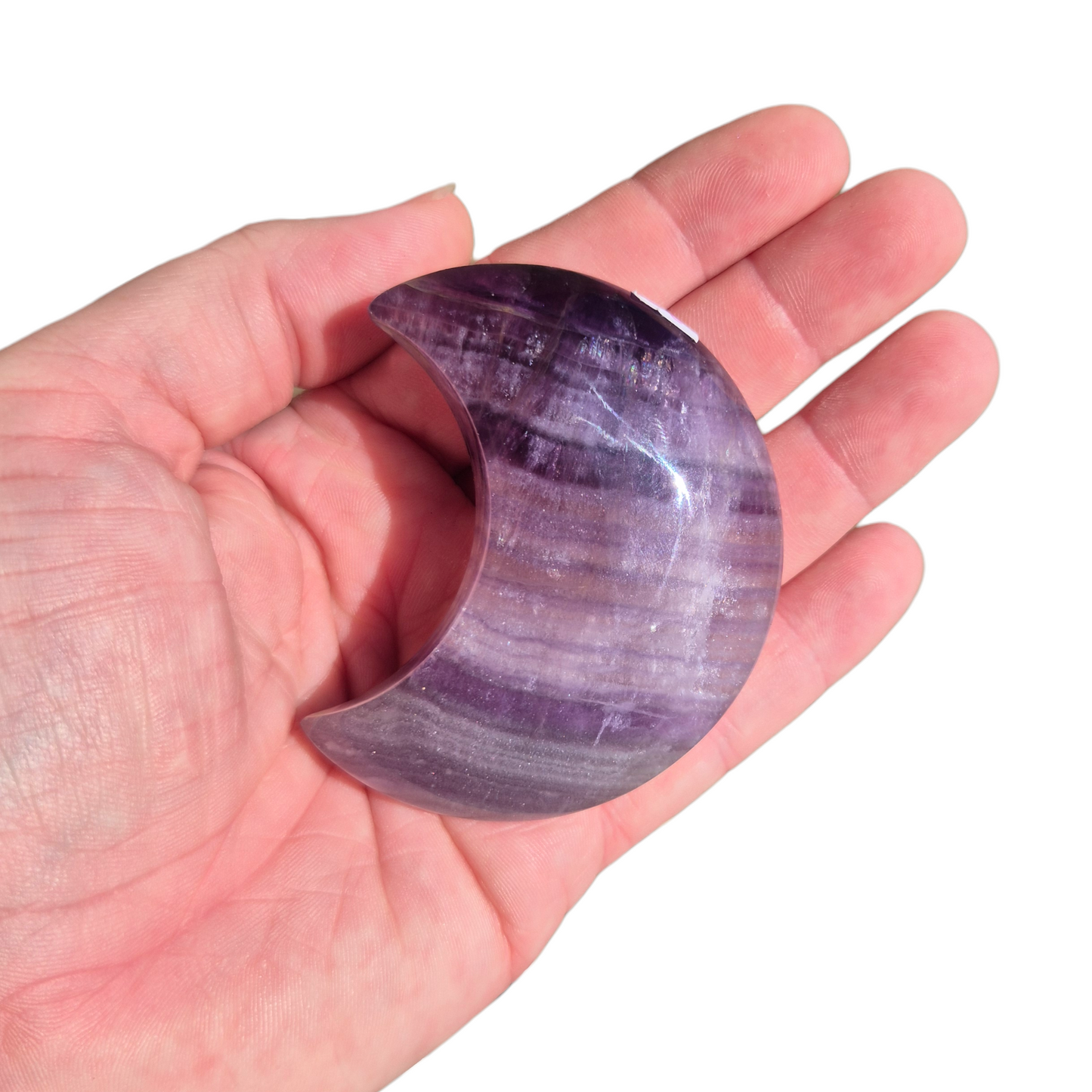 Crystals - Rainbow Fluorite Moon