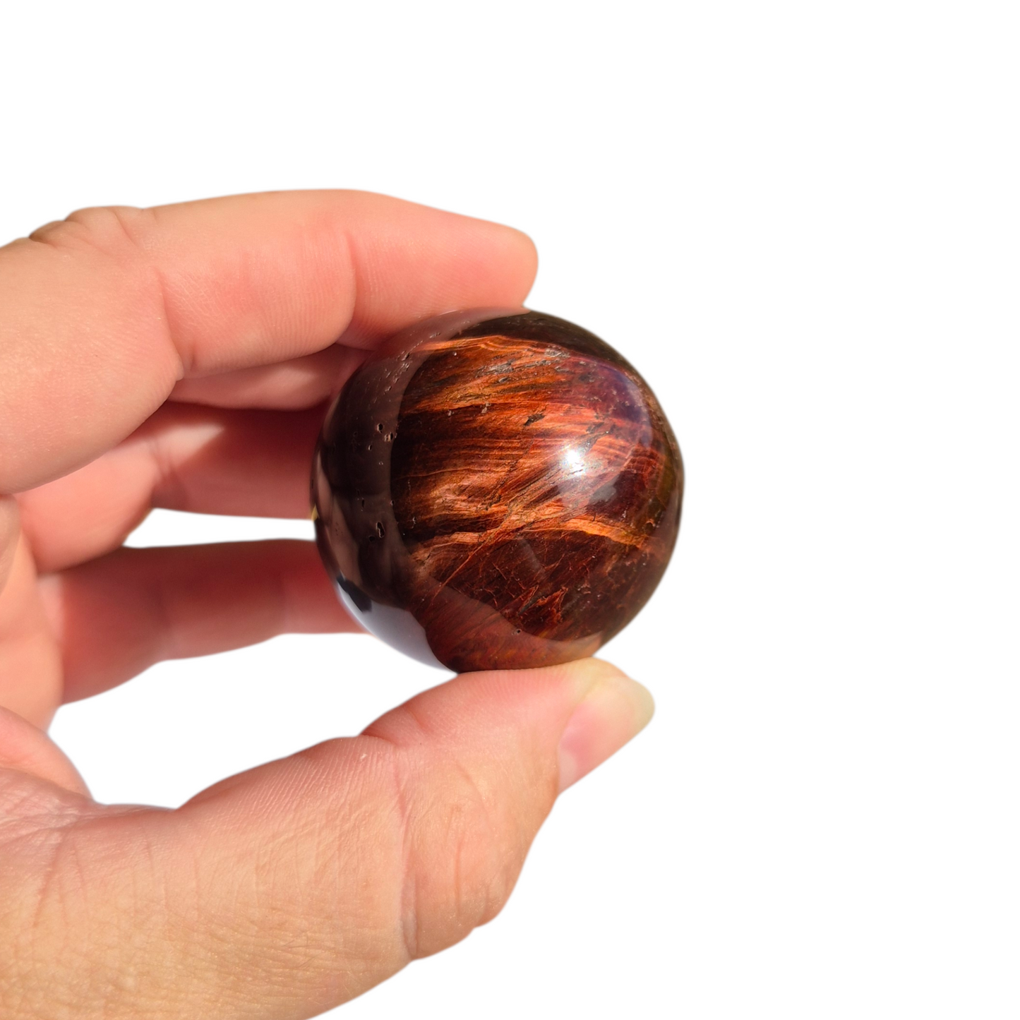 Crystals - Red Tiger Eye Sphere