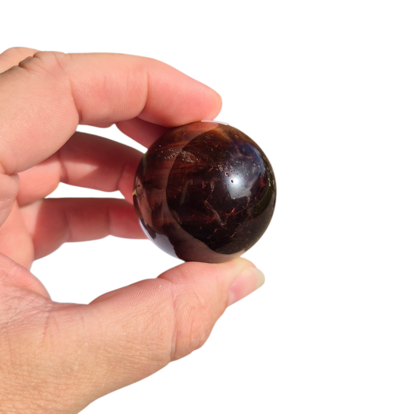 Crystals - Red Tiger Eye Sphere