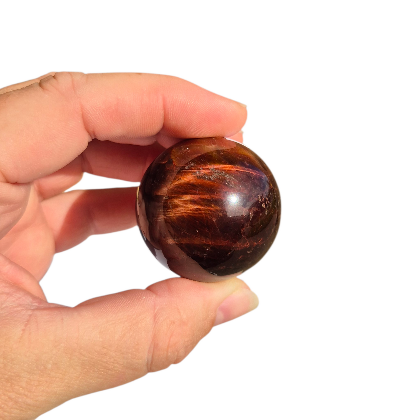 Crystals - Red Tiger Eye Sphere
