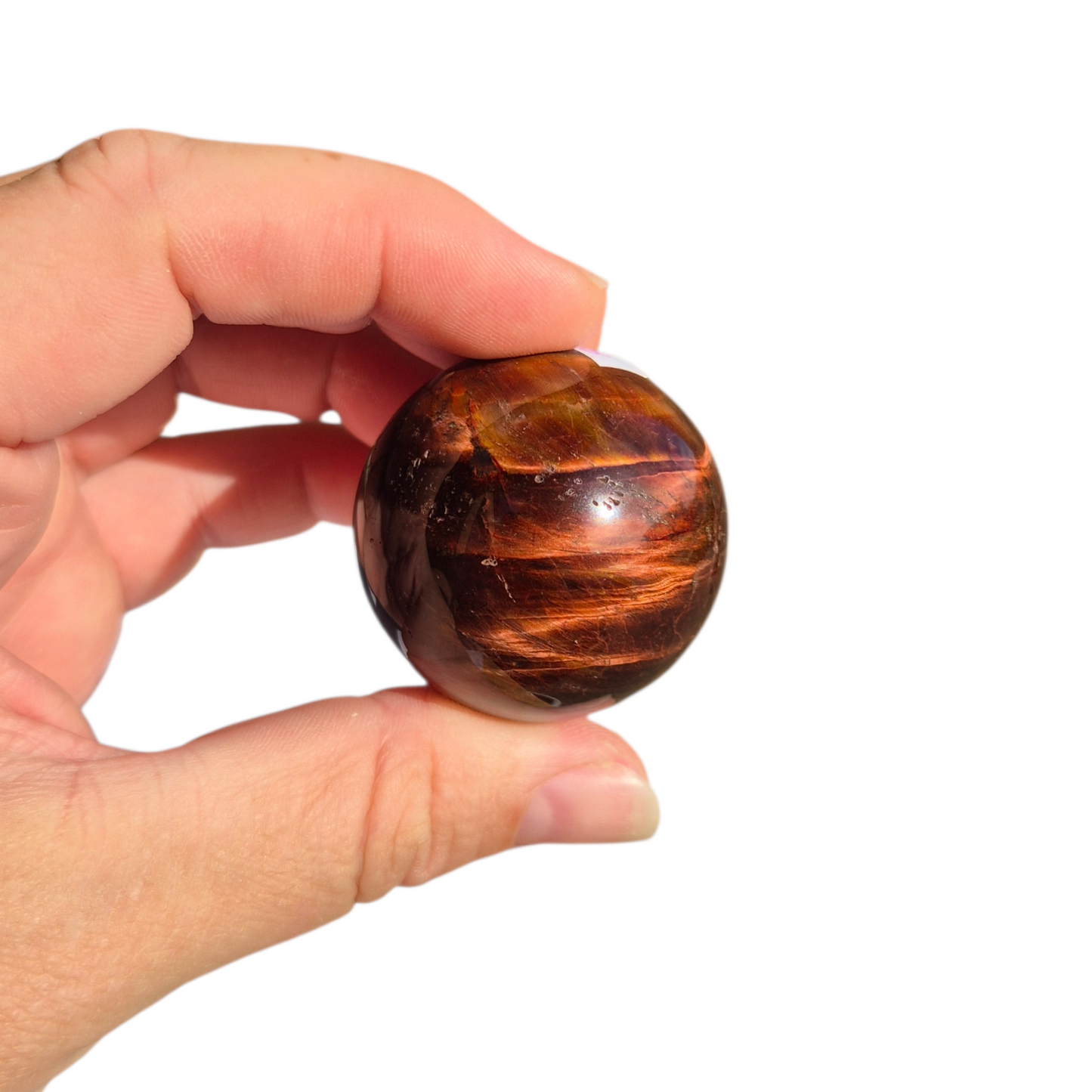 Crystals - Red Tiger Eye Sphere