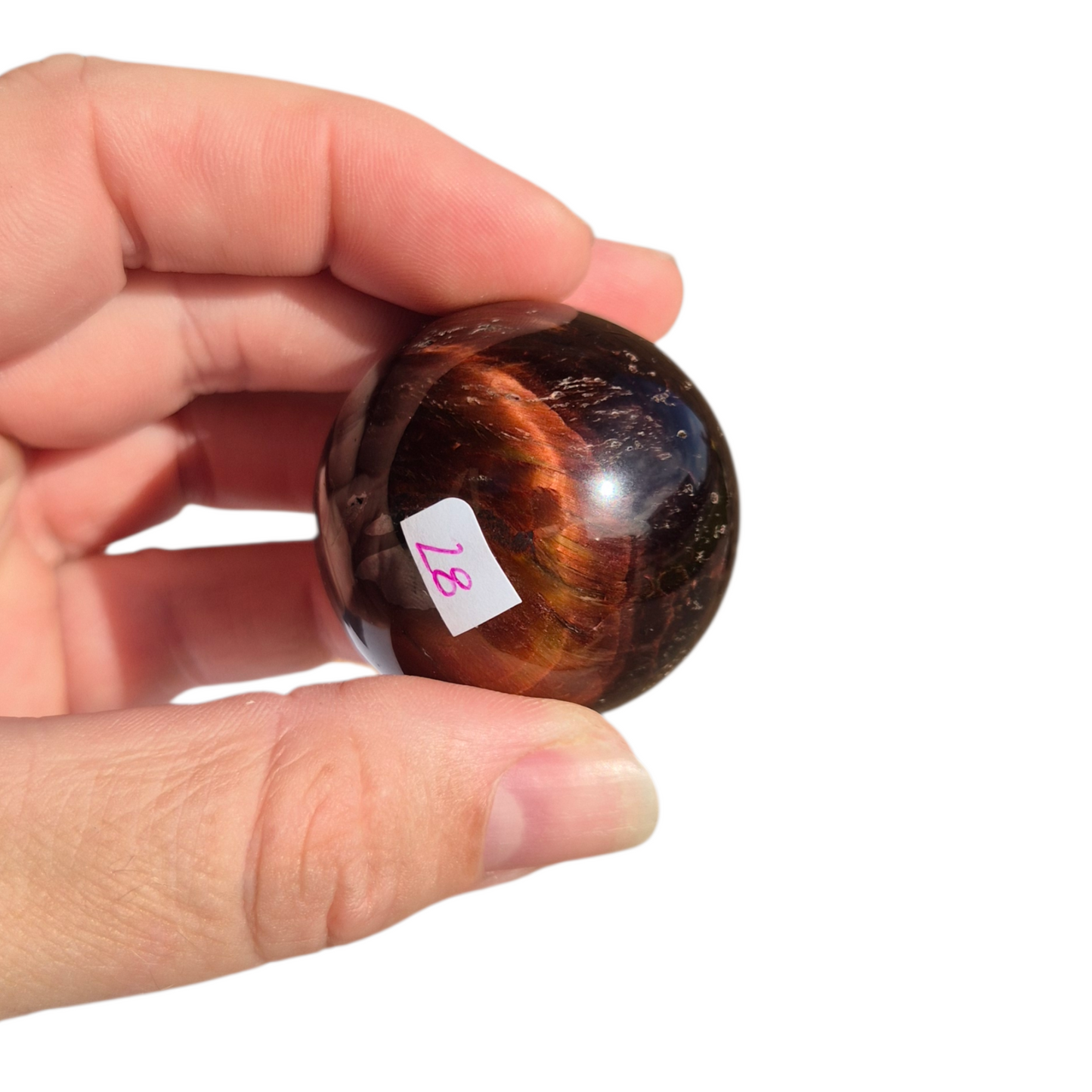 Crystals - Red Tiger Eye Sphere