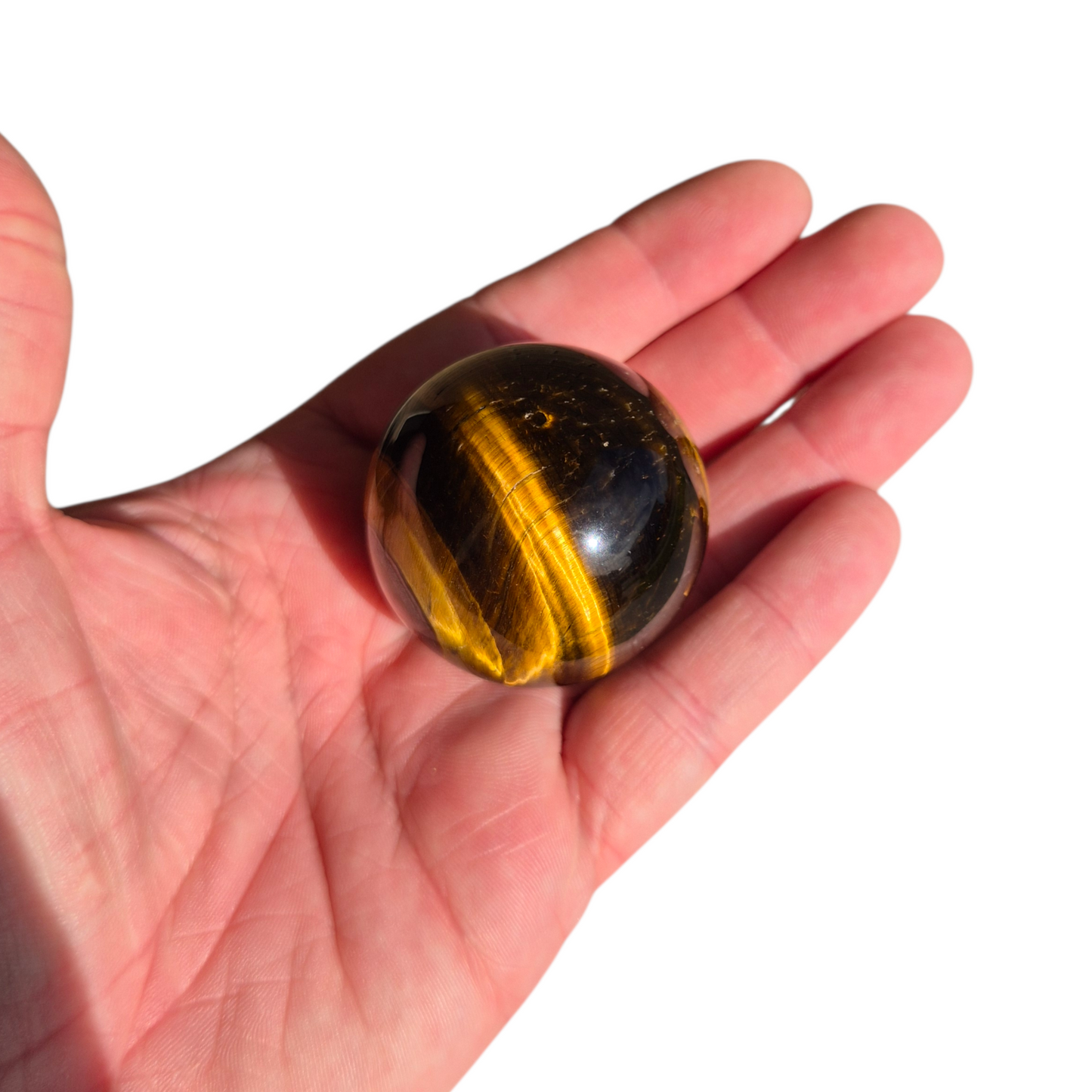 Crystals - Gold Tiger Eye Sphere