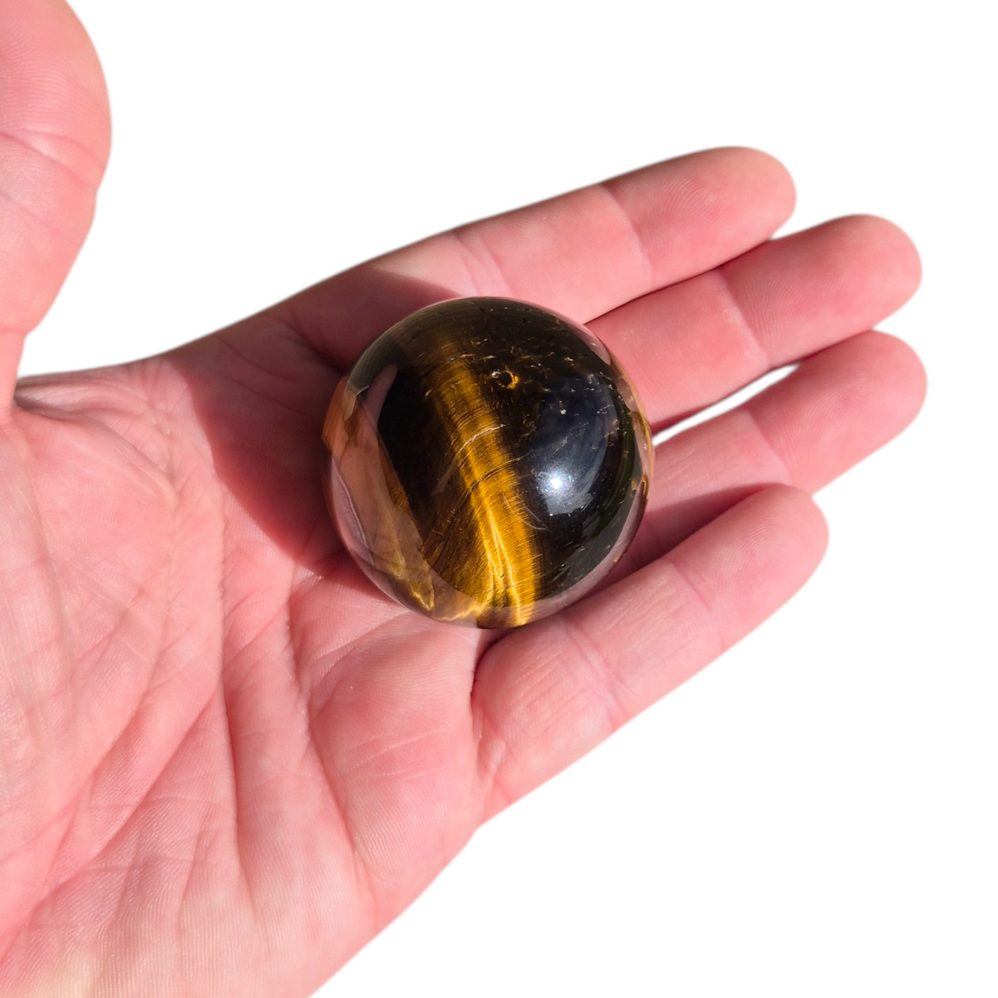 Crystals - Gold Tiger Eye Sphere