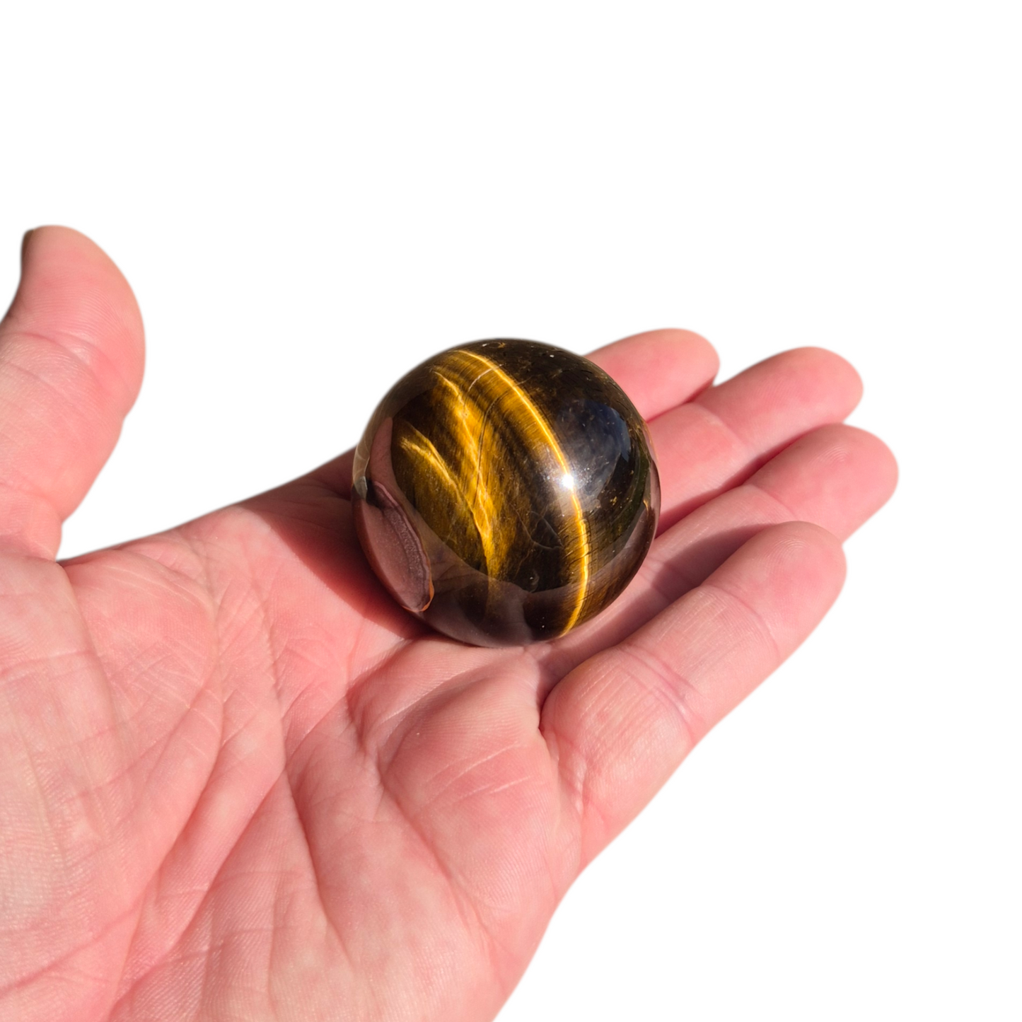 Crystals - Gold Tiger Eye Sphere