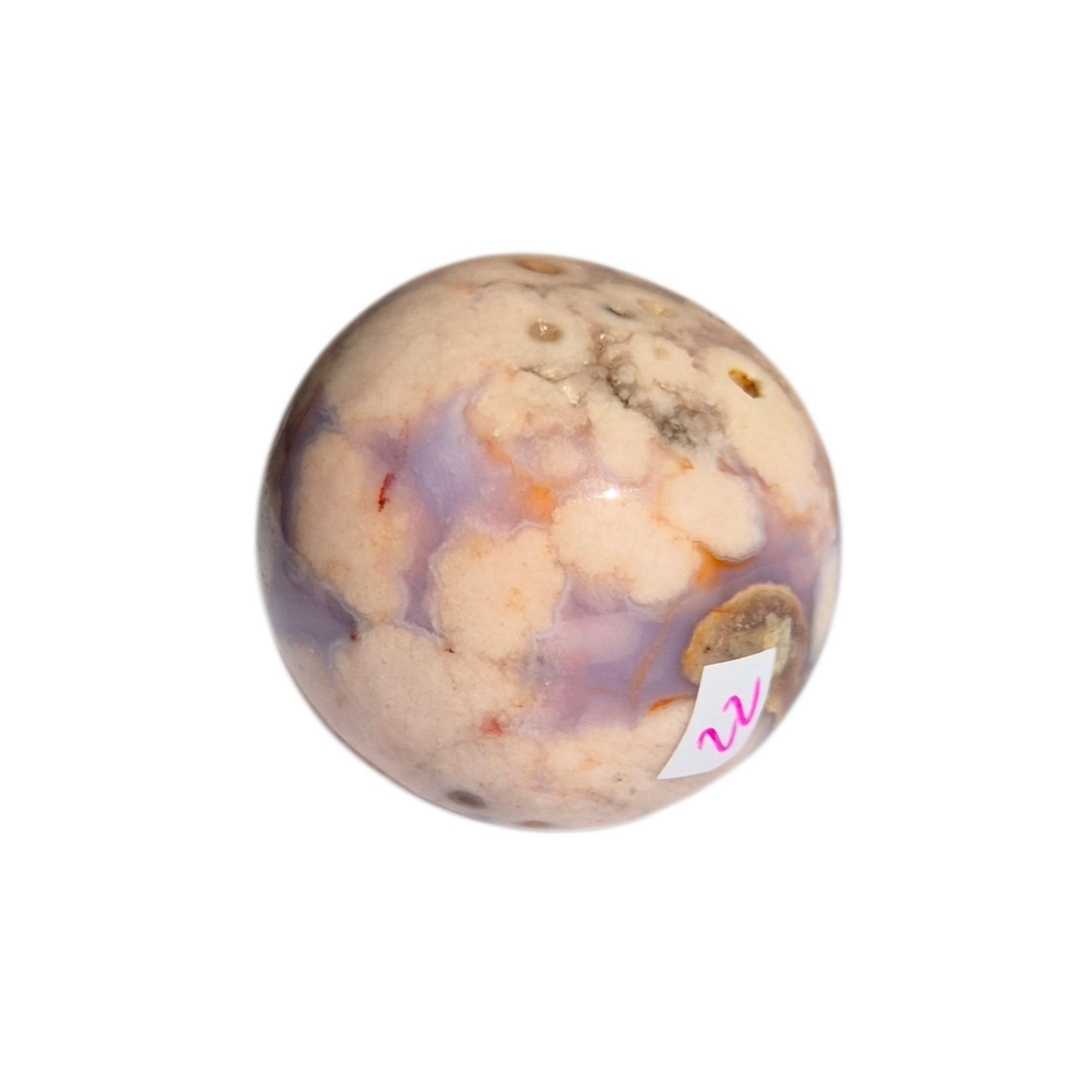 Crystals - Blue Flower Agate Sphere
