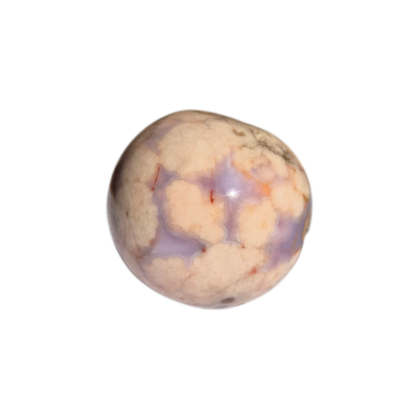 Crystals - Blue Flower Agate Sphere