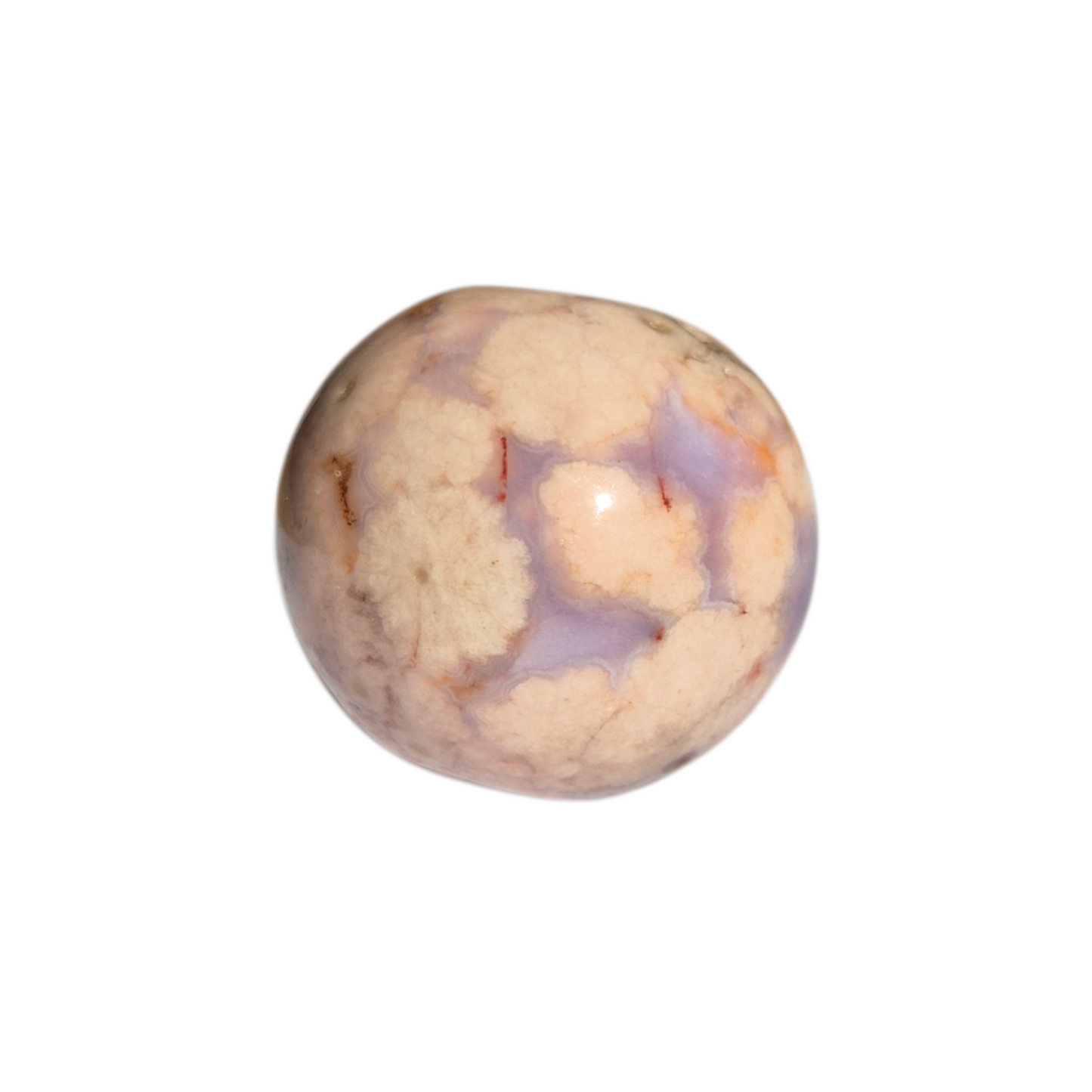 Crystals - Blue Flower Agate Sphere