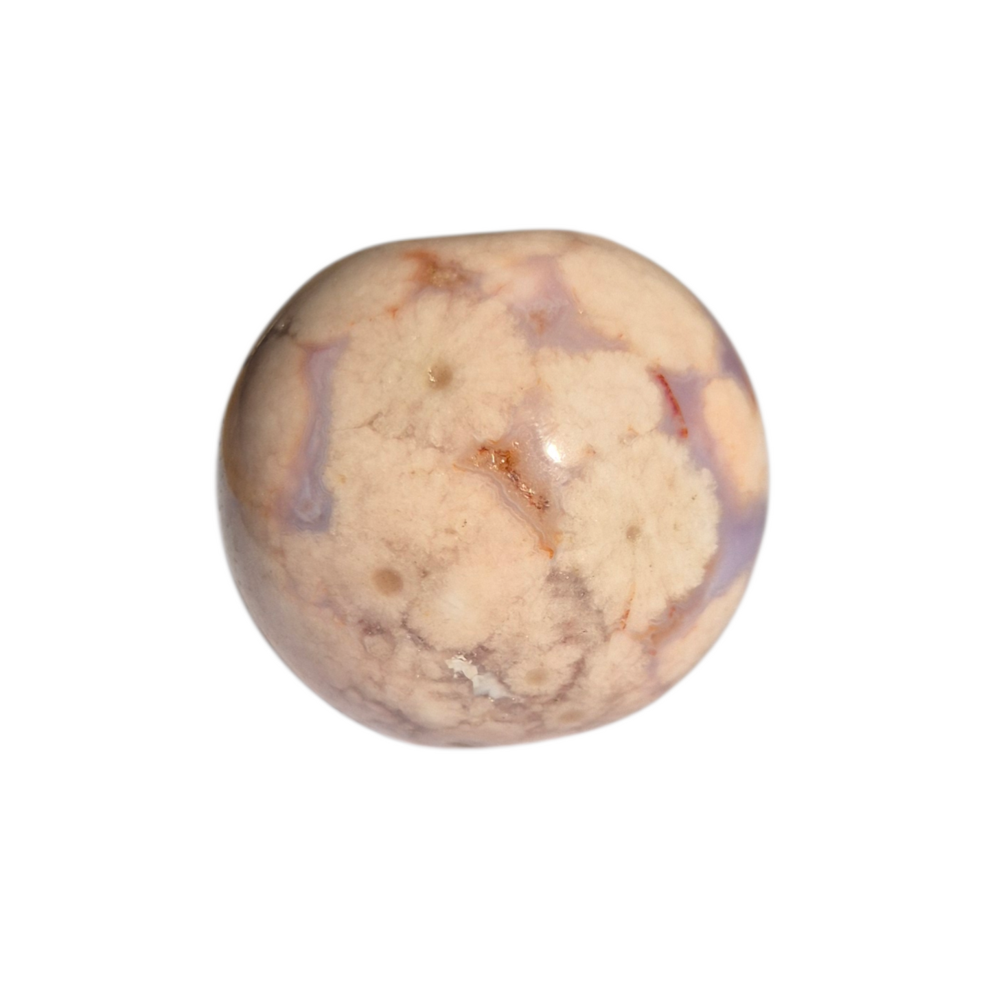 Crystals - Blue Flower Agate Sphere