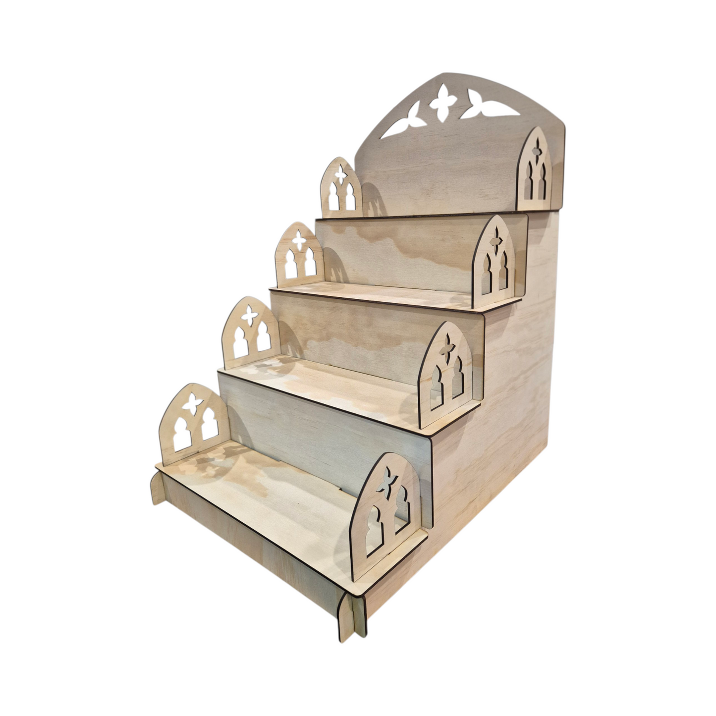 Gothic Cathedral Display Stand - 30cm Wide - Topper 1