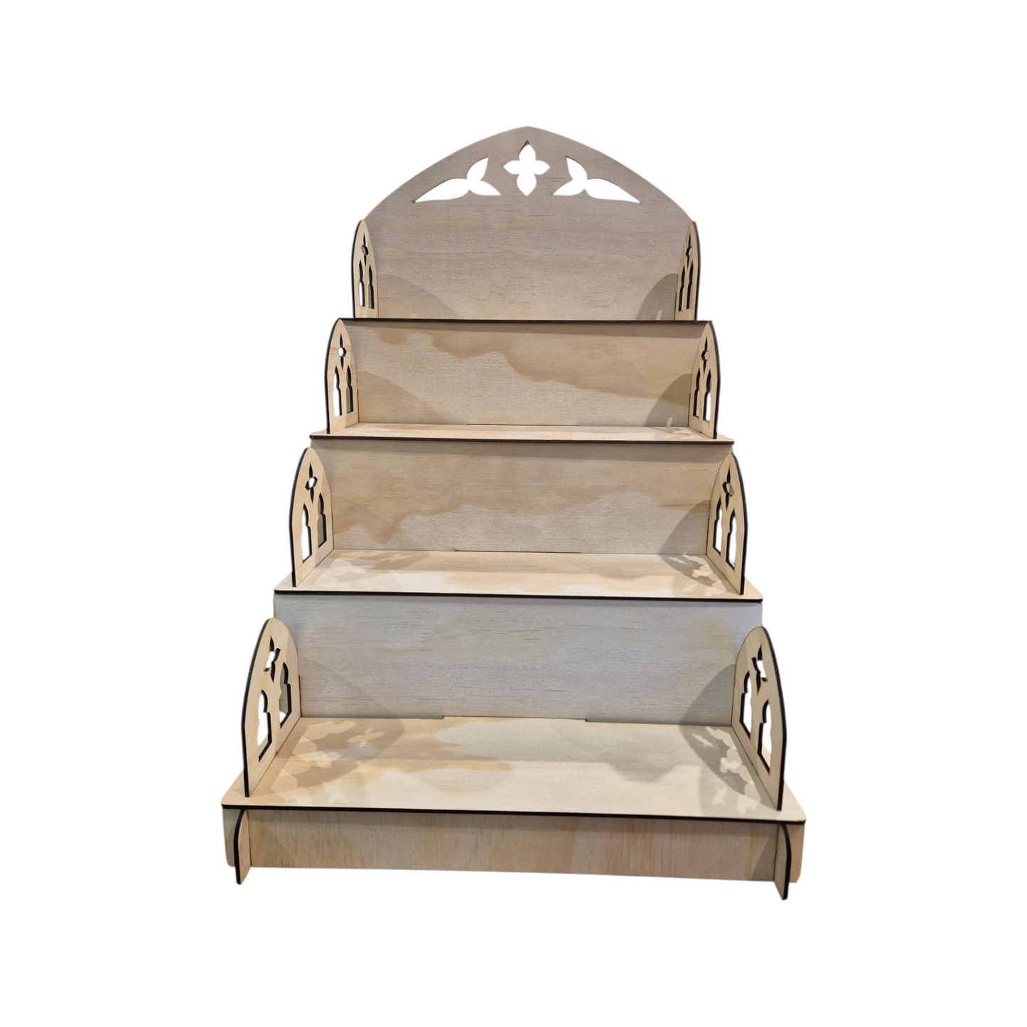Gothic Cathedral Display Stand - 30cm Wide - Topper 1