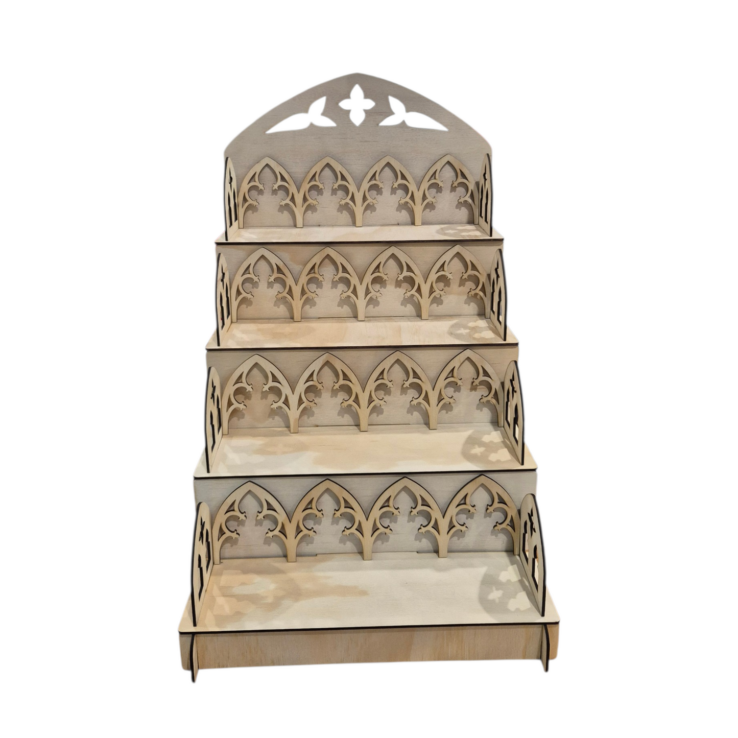 Gothic Cathedral Display Stand - 30cm Wide - Topper 1