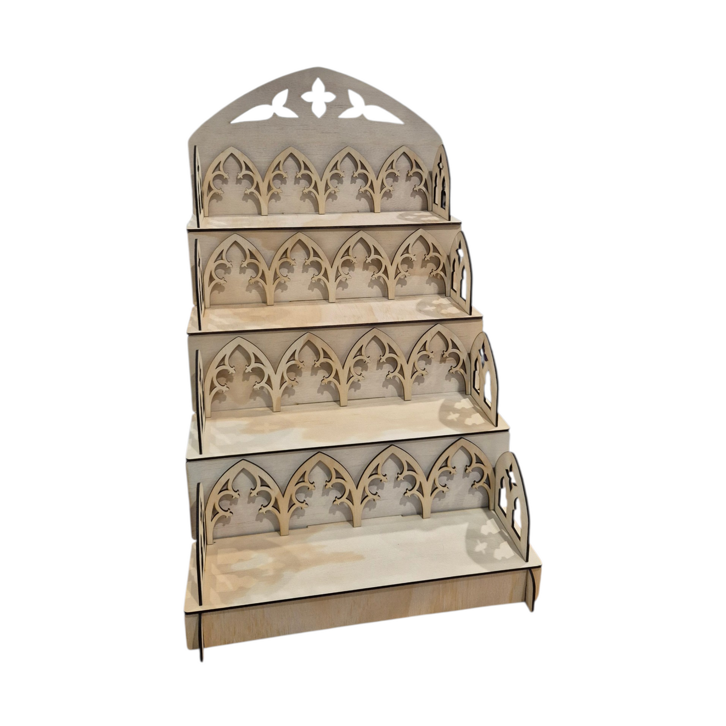 Gothic Cathedral Display Stand - 30cm Wide - Topper 1