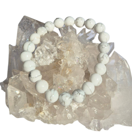 Crystals - Howlite Bracelet