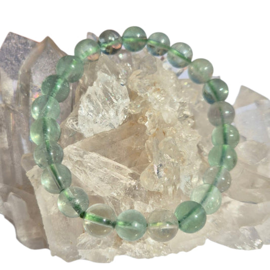 Crystals - Green Fluorite Bracelet
