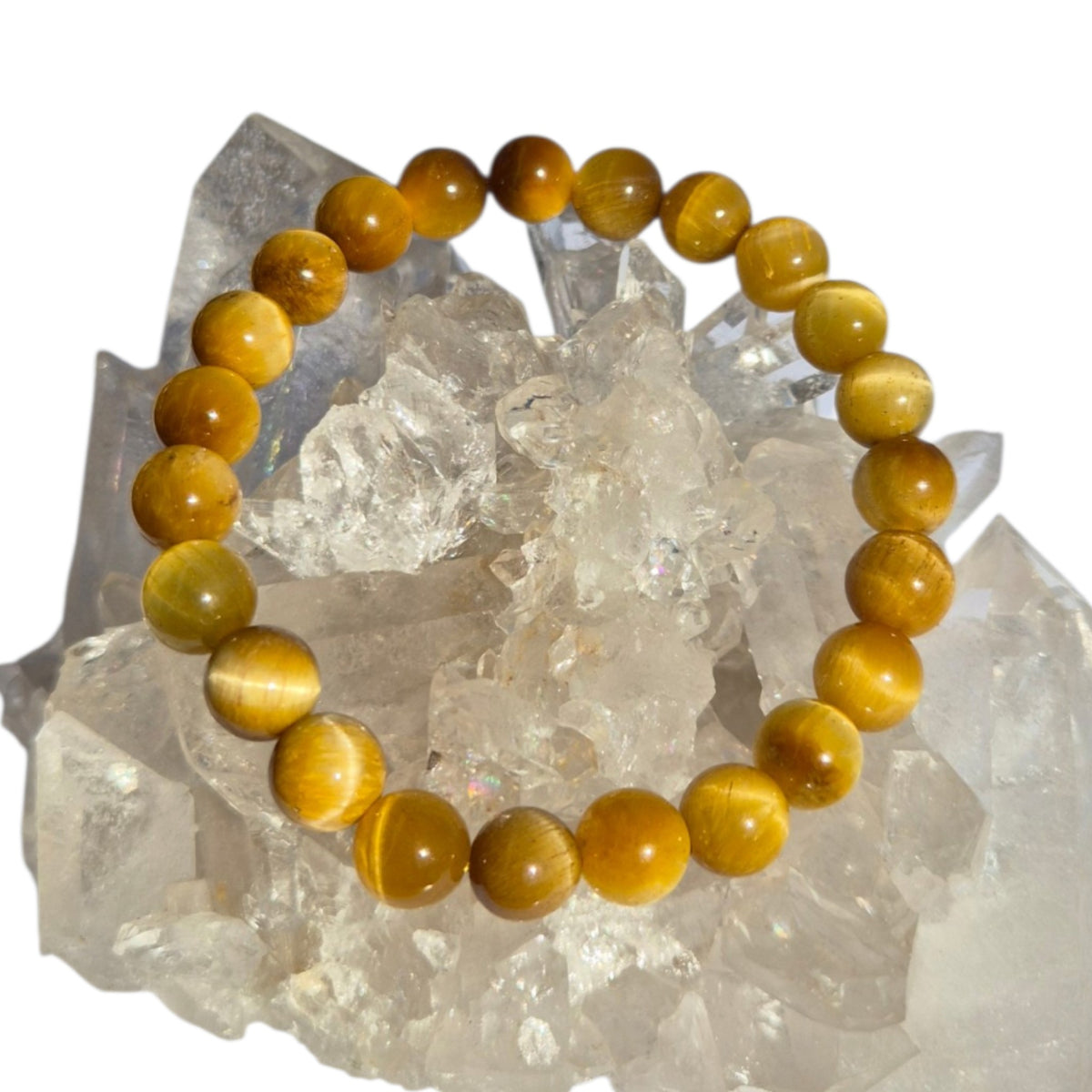 Crystals - Gold Tiger Eye Bracelet