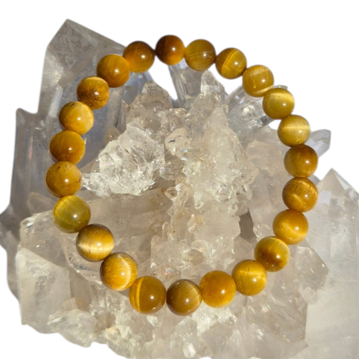 Crystals - Gold Tiger Eye Bracelet