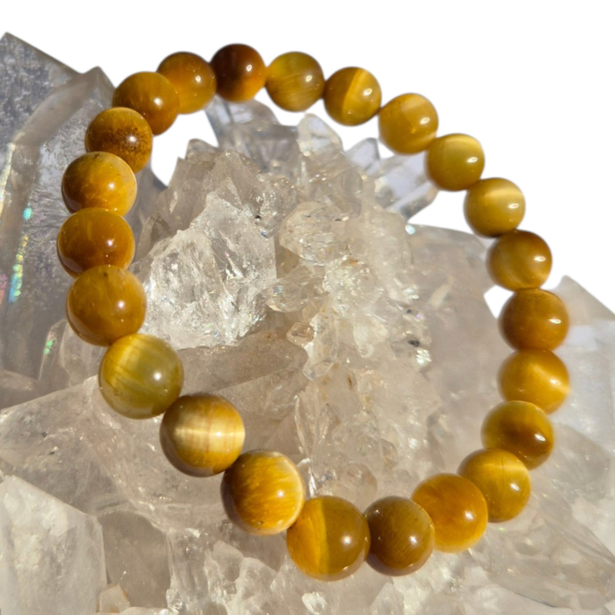 Crystals - Gold Tiger Eye Bracelet