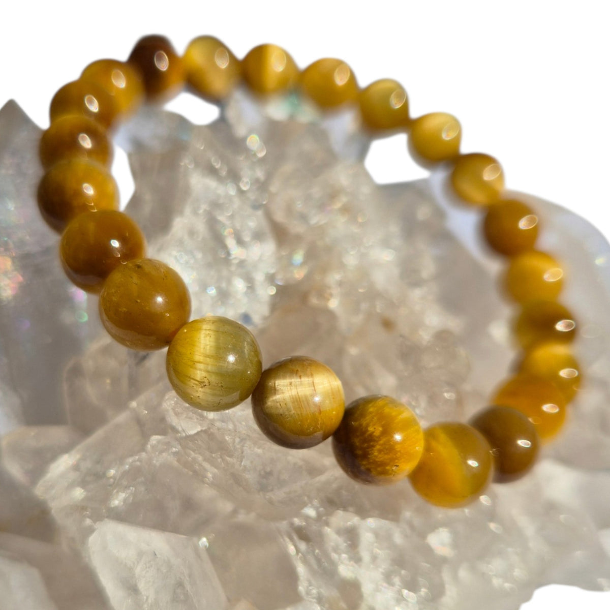 Crystals - Gold Tiger Eye Bracelet