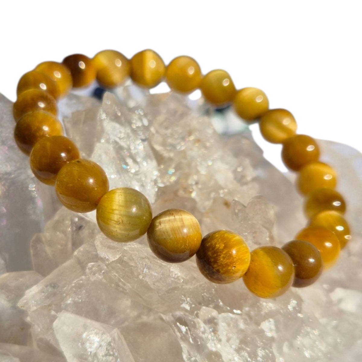 Crystals - Gold Tiger Eye Bracelet