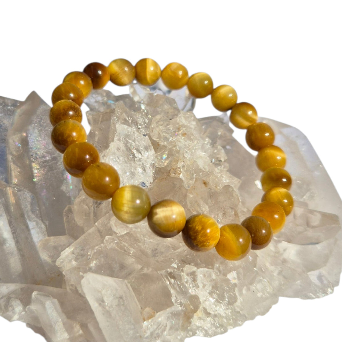 Crystals - Gold Tiger Eye Bracelet