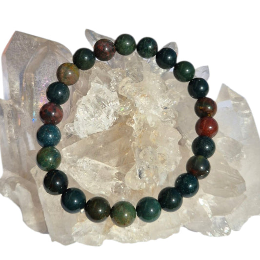 Crystals - Ocean Jasper Bracelet (Round Bead)