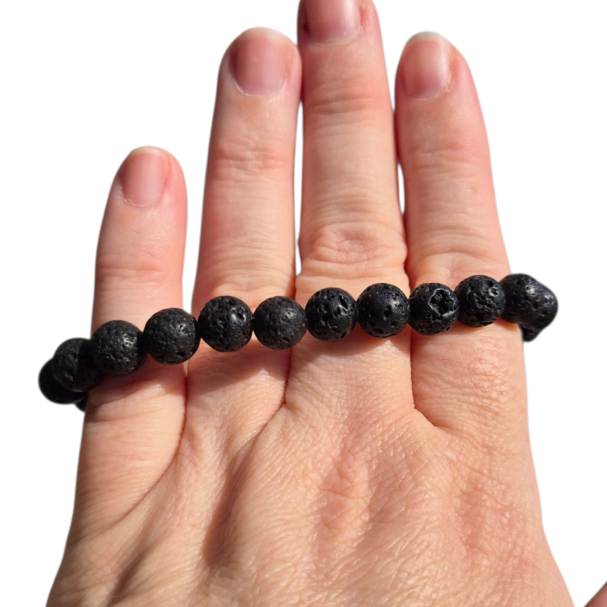 Crystals - Lava Stone Bracelet