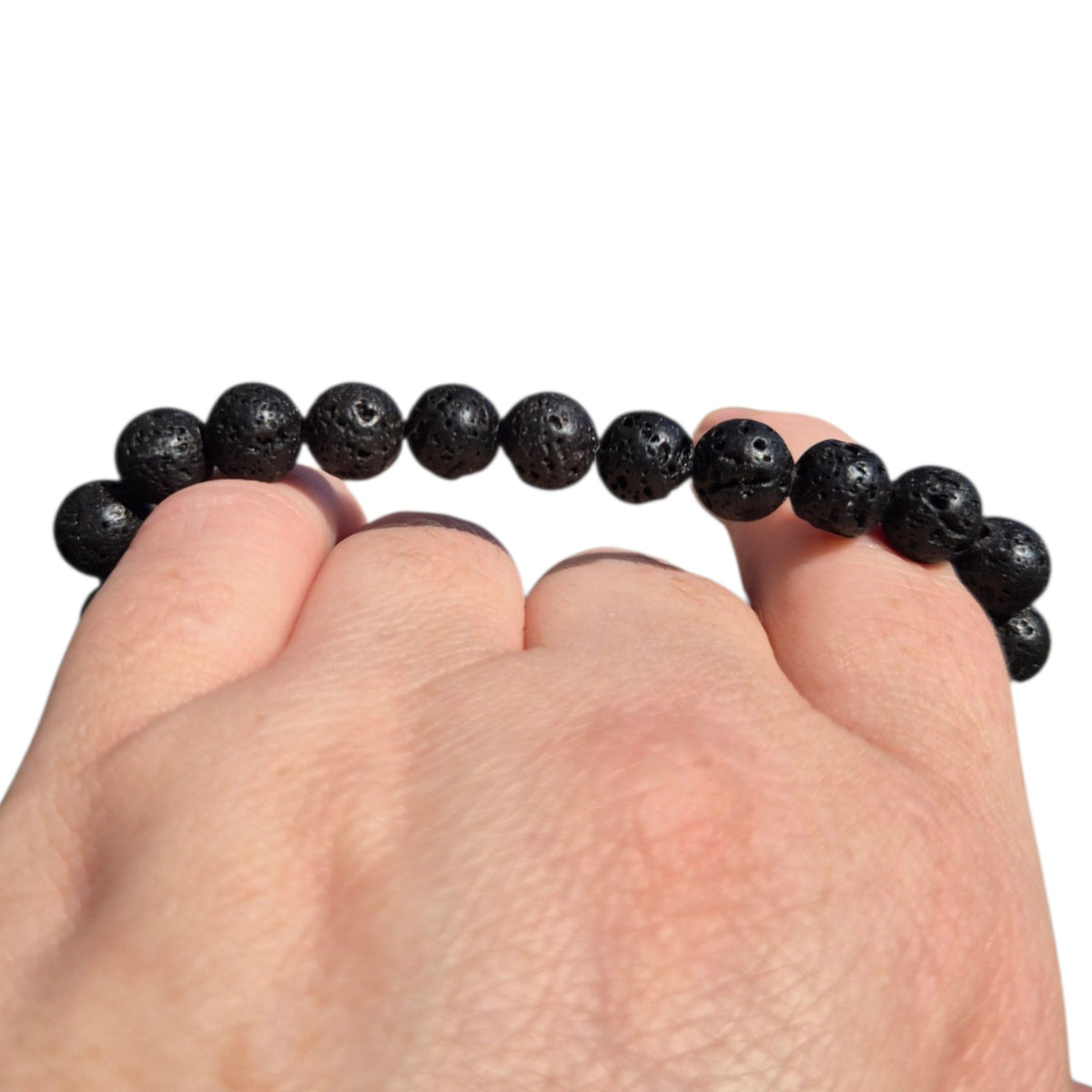 Crystals - Lava Stone Bracelet