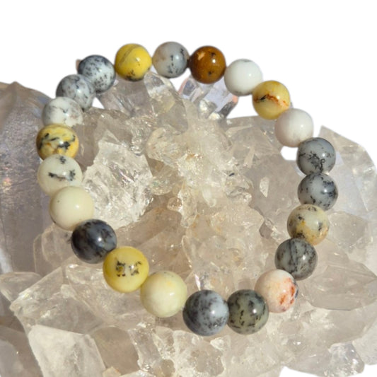Crystals - Dendritic Agate Bracelet