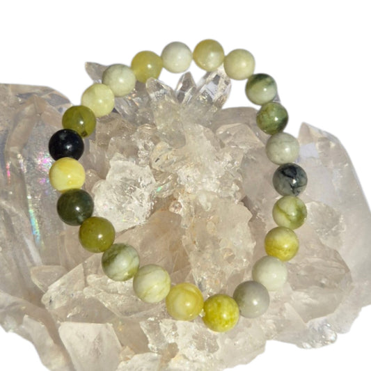 Crystals - Jade Bracelet