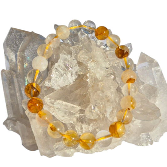 Crystals - Golden Healer Quartz Bracelet