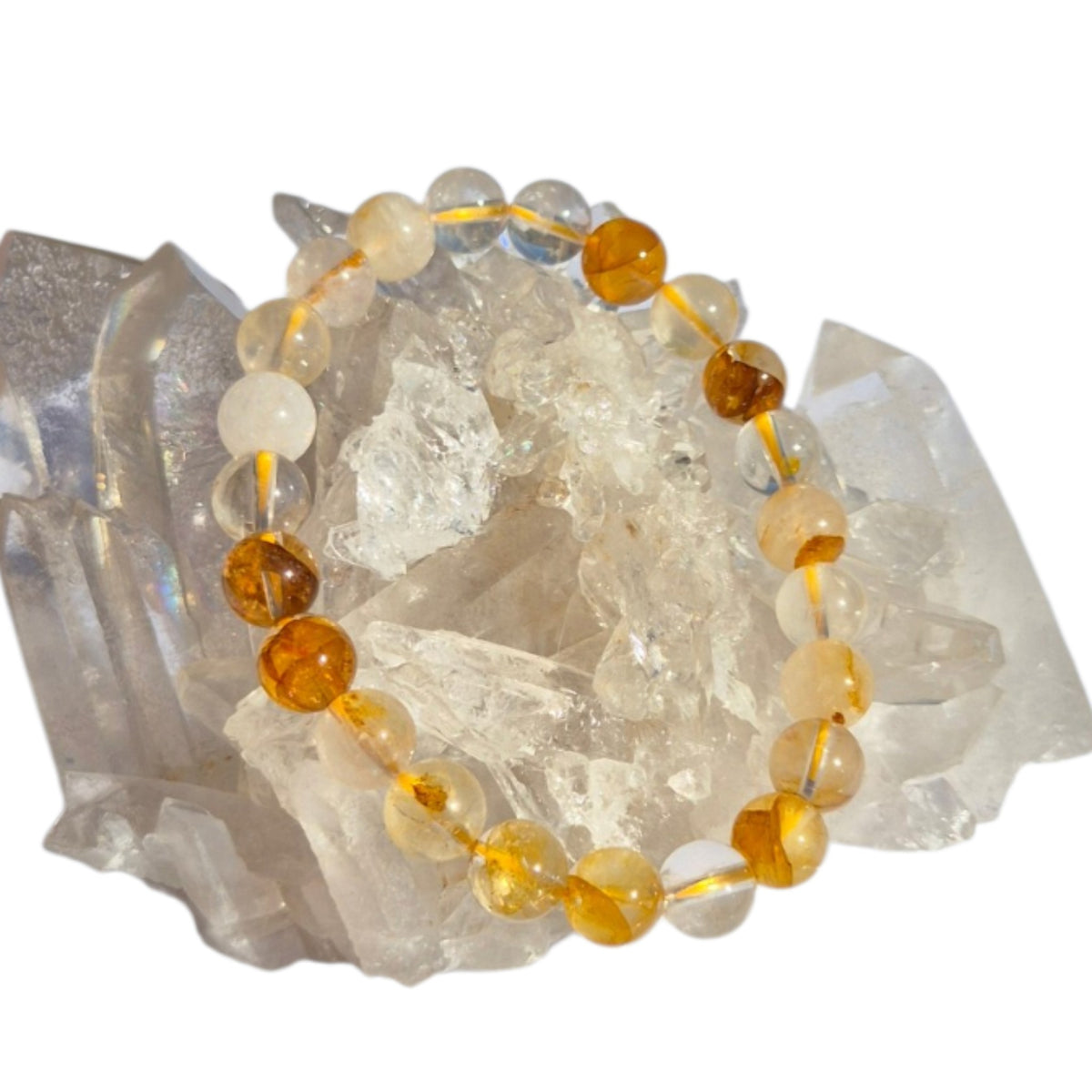 Crystals - Golden Healer Quartz Bracelet