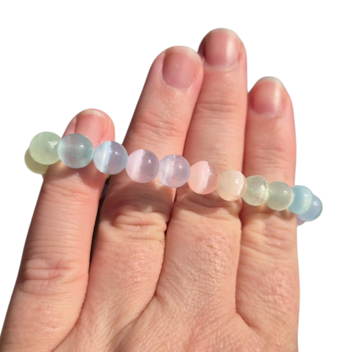 Crystals - Selenite (Dyed) Bracelet